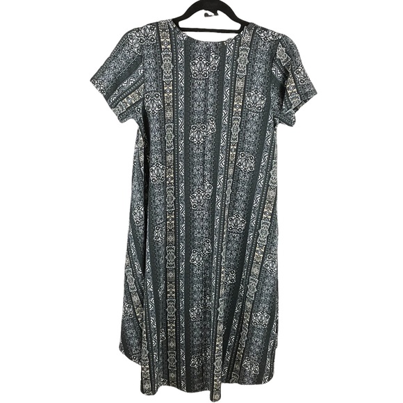 LuLaRoe Knit Pattern Dress Size XSMALL - Picture 2 of 6